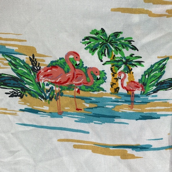 Denim & Flower Men's Hawaiian Button Down Short Sleeve Shirt. Sz: XL - Picture 3 of 10